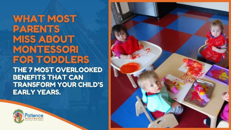 What Most Parents Miss About Montessori for Toddlers