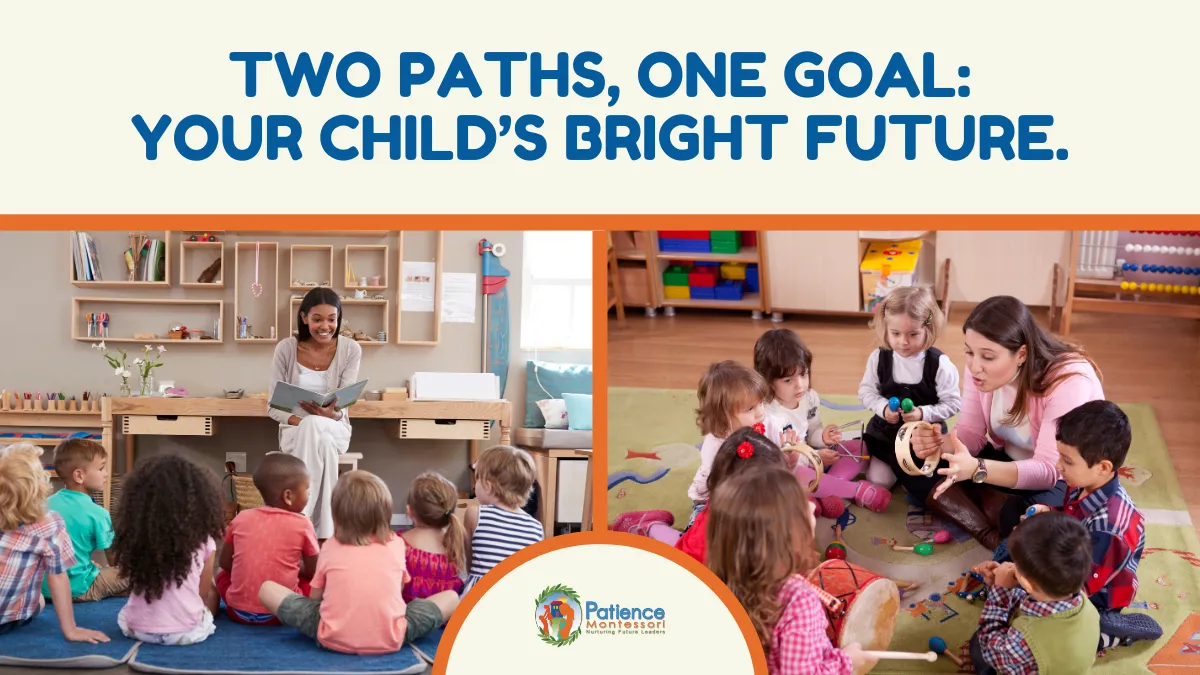 montessori vs traditional preschool