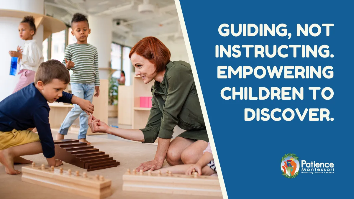 guiding not instructing empowering children to discover